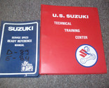 1982 1983 1984 1985 Suzuki DR125 Dr 125 Réparation Service Manuel Set - $149.49