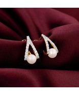 Stunning 14K Gold Forever Cherished Diamond Earrings | Sparkling Glamour... - £576.58 GBP