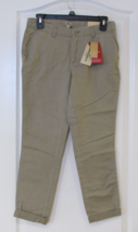 Woolrich Relaxed Fit Sunday Chino Ankle Pant KHAKI Women&#39;s Sz 4 NWT MSRP$79 - $19.65
