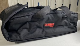 Cambro GBD1215 Customizable Insulated Black Medium Folding Delivery GoBag - £20.96 GBP