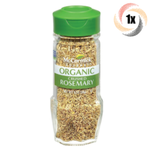 1x Shaker McCormick Gourmet Organic Crushed Rosemary Seasoning | GMO Fre... - $11.89