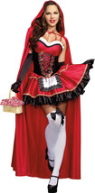 Dreamgirl Women&#39;s Little Red Riding Hood Costume, Large, - £120.89 GBP