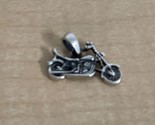 Sterling Silver Motorcycle Pendant Charm Estate Jewelry Find KG - $24.75