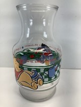 Disney Winnie The Pooh Glass Carafe “A garden Is A Friendly Spot To Sit” - $10.84