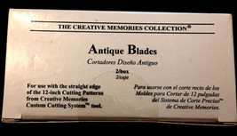 Creative Memories Antique Blades One Package 2001, NIB - £7.11 GBP