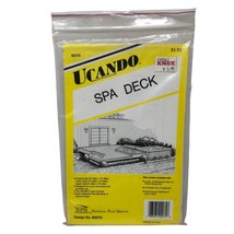 VTG New UCANDO Do-It-Yourself Series Spa Deck Plans Blueprints Design No... - £21.87 GBP