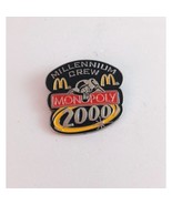 Vintage 2000 Millennium Crew Monopoly McDonald&#39;s Employee Hat Pin - €7,13 EUR