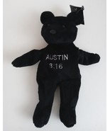 New 1999 WWF WWE Attitude Bear Stone Cold Steve Austin10&quot; (A) - €7,71 EUR