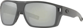 Costa Del Mar DGO 98 OGGLP Diego Sunglasses Matte Gray 580G Polarized Gr... - £127.72 GBP