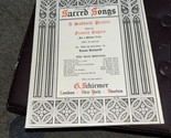 The Sabbath Prayer Sheet Music By Rogers 1915 - $6.44