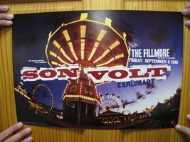 Son Volt Poster Member of Uncle Tupelo Fillmore Earlimart 2005 Jay Farrar - $44.51