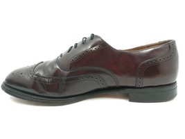 Johnson Murphy Optima Brown Leather WingTip Oxfords Dress Shoes Men’s US... - $10.88