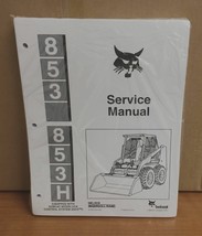 Bobcat 853 853H Skid Steer Loader Service Manual Shop Repair Book Part #... - £35.03 GBP