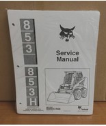 Bobcat 853 853H Skid Steer Loader Service Manual Shop Repair Book Part #... - $857.68 MXN