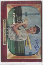 Frank Bolling Auto - Signed Autograph 1955 Bowman #204 - MLB Detroit Tigers - £27.56 GBP