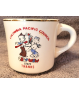 Vintage Coffee Cup Mug Boy Scouts Columbia Pacific Council Pow Wow Staff... - £12.54 GBP