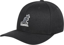 Kangol 5128BC Unisex 3D Wool Flexfit Baseball Cap Black S/M Hat - $39.99