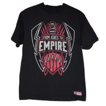 WWE Wrestling Roman Reigns T Shirt From Ashes To Empire Large M Black WW... - £12.57 GBP
