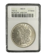 1921 morgan silver dollar MS61 VAM 36A - $99.95
