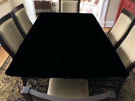 FELT poker table cover fits 5 ft LIFETIME RECTANGLE TABLE - CORD DWST/ B... - £77.97 GBP