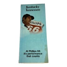 Vintage Phillips 66 Oil Gas Company Map Kentucky Tennessee Brochure Ephe... - £5.07 GBP