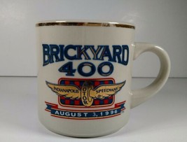 BRICKYARD 400 INDY MOTOR SPEEDWAY 1996  NASCAR COFFEE MUG CUP Collectable - $6.79