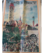 Chicago World&#39;s Fair Sunday Times Illustrated Picture 20 Page Newspaper.... - $85.00