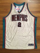 BNWT Authentic 2002-03 Reebok Memphis Grizzlies Jason Williams White Jersey 56 - £399.66 GBP