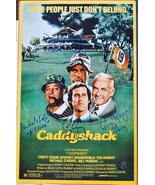 CADDYSHACK CAST Signed Poster x4 - Bill Murray, Chevy Chase, Michael O'Keefe 11x - $959.00
