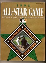 1993 MLB All Star Game Program Orioles - $33.30