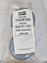 North 7583P100L Replacement Respirator Cartridge Organic Vapor Acid Gas ... - $14.95