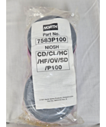 North 7583P100L Replacement Respirator Cartridge Organic Vapor Acid Gas ... - $280.26 MXN