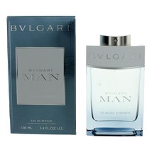 Bvlgari Man Glacial Essence by Bvlgari 3.4 oz EDP Cologne for Men NEW IN BOX - £55.04 GBP