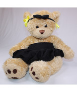 BUILD A BEAR WORKSHOP Curly Brown Tan Teddy Bear Stuffed Animal Doll Wit... - £11.42 GBP