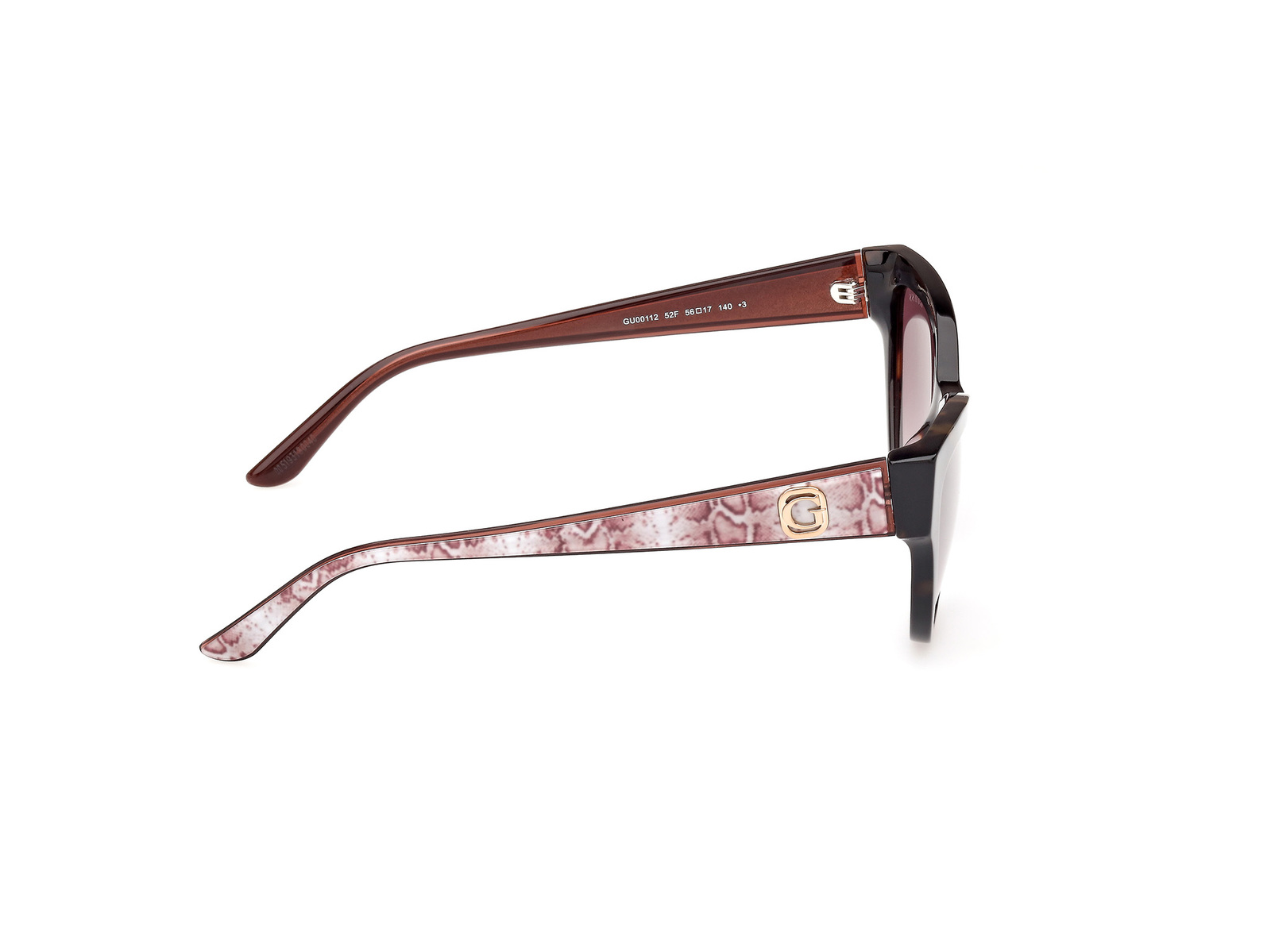 GUESS GU00112 Sunglasses Sun Glasses 52F Havana Authentic New 56 Unisex Item image 6