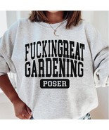 Gardening sweatshirt,funny Gardening poser crewneck,Gardening mom,Garden... - £34.09 GBP