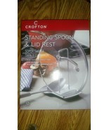 Crofton standing spoon and lid rest- stainless steel BRAND NEW in Box  - £9.41 GBP