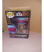 Funko Pop! The Falcon and the Winter Soldier ⭐️ #987 Captain America Bla... - $14.03