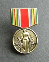 Wwii World War 2 Mini Medal Lapel Pin Badge 3/4 X 1.25 Inches 1939-1945 - £4.43 GBP