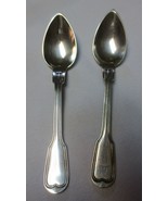 2 Simpson Hall Miller &amp; Co Spoons pointed tip  silver plated 4 1/2&quot; - $10.00
