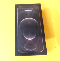  EMPTY BOX ONLY / NO PHONE  ORIGINAL APPLE IPHONE 12 PRO MAX 128GB GOLD  - $15.17
