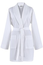 100% Turkish Cotton Waffle Unisex Deluxe Robe, New Trend Bathrobe - £43.16 GBP