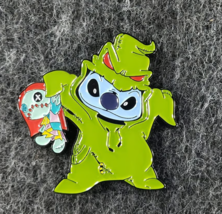 Disney Stitch X Oogie Boogie Inspired Pin Themed Nightmare Horror Mash up - $180.56 MXN