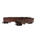 ATHEARN HO SCALE LEHIGH VALLEY 34&#39; C/S 2-BAY HOPPER CAR KITS #5423 - LOT... - €14,63 EUR