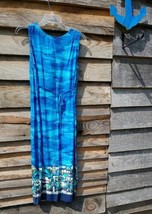 Women Lady Boho Sleeveless Beach Water Long Maxi Summer Beach Dress Sund... - £13.91 GBP