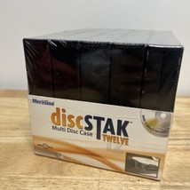 Meritline Disc Stak 12 Disc Multi Case 1 Stacking Hub (5 PACK) Sealed New - £18.55 GBP