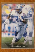 1995 Upper Deck Football Card Barry Sanders #94 Detroit Lions - £2.03 GBP