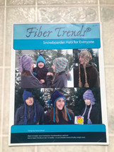 Fiber Trends Knitting Pattern: Snowboarder Hats for Everyone AC-91 - £8.56 GBP