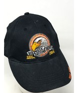 Adjustable Adult Black Eagle Hat 63rd Annual Bike Week 2004 Daytona Beac... - $15.79