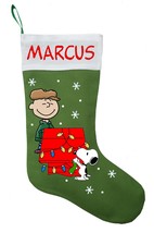 Charlie Brown Christmas Stocking - Personalized and Hand Made - £25.94 GBP